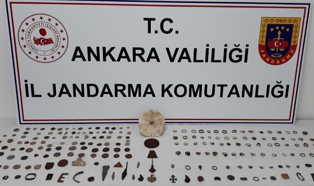 Başkentte 8 milyon lira değerinde tarihi eser ele geçirildi