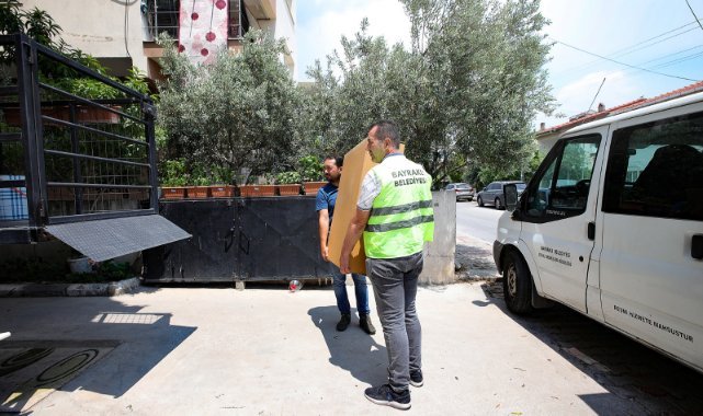 Bayraklı’da sosyal yardımlar arttı: Vatandaşın yüzü güldü