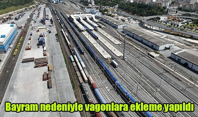 Bayram nedeniyle vagonlara ekleme yapıldı