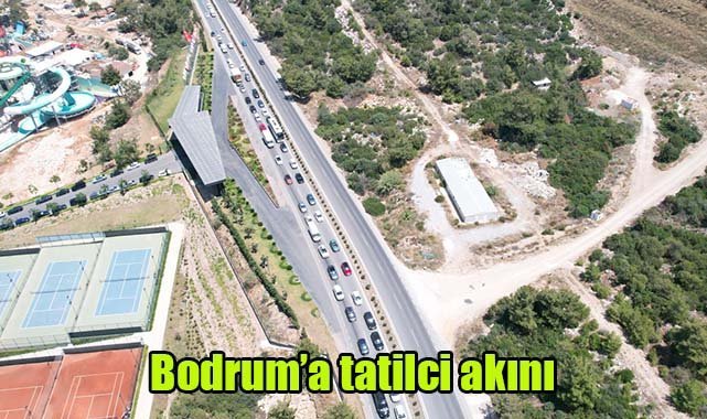 Bodrum'a tatilci akını
