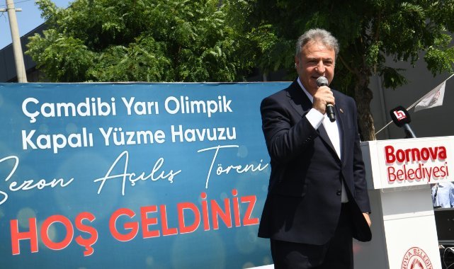 Çambidi’nde yüzme keyfinde yeni sezon