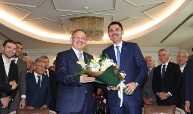 Çevre, Şehircilik ve İklim Değişikliği Bakanlığında devir teslim töreni