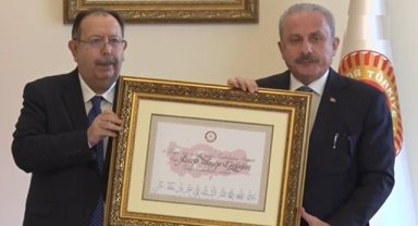 Cumhurbaşkanı Erdoğan'ın mazbatası teslim edildi
