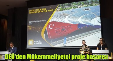 DEÜ'den Mükemmeliyetçi proje başarısı