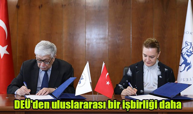 DEÜ'den uluslararası bir işbirliği daha