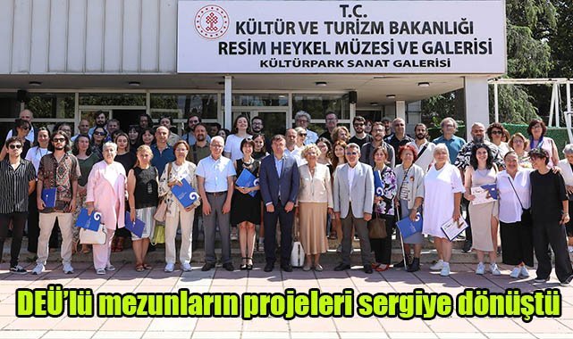 DEÜ’lü mezunların projeleri sergiye dönüştü