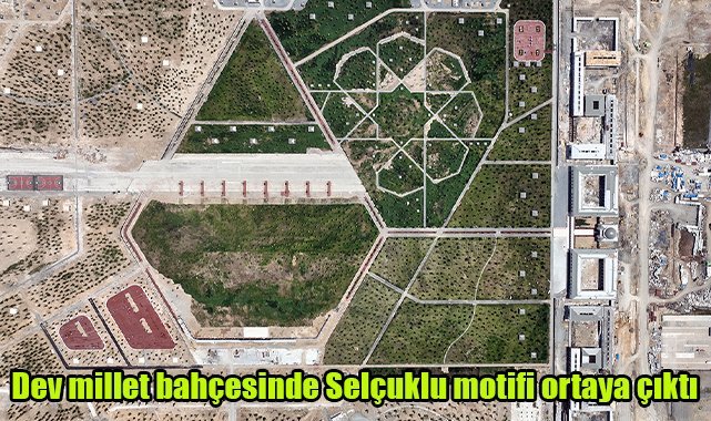 Dev millet bahçesinde Selçuklu motifi ortaya çıktı