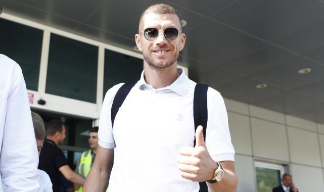 Fenerbahçe: 'Edin Dzeko İstanbul'a geldi'