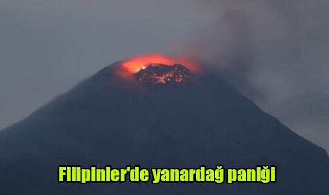Filipinler'de yanardağ paniği