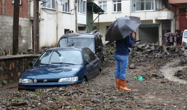 Giresun'u sel vurdu