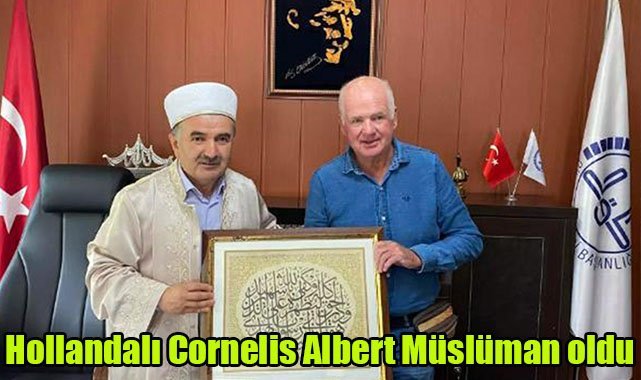 Hollandalı Cornelis Albert Müslüman oldu