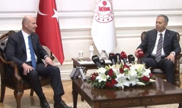 İçişleri Bakanlığı'nda devir teslim töreni