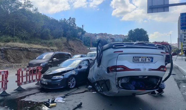 İstanbul'da feci kaza