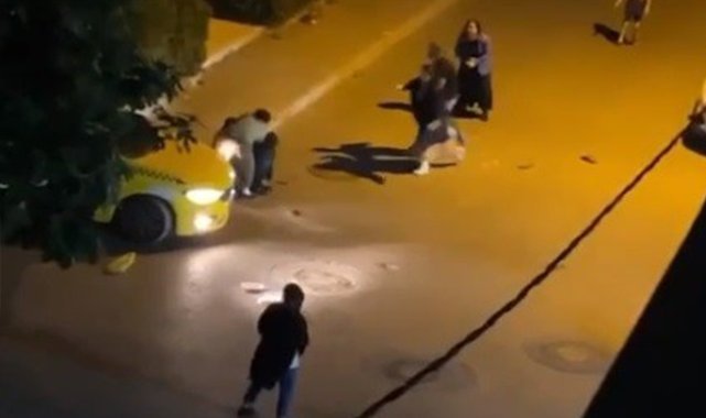 İstanbul'da iki grup kadının saç saça baş başa kavgası