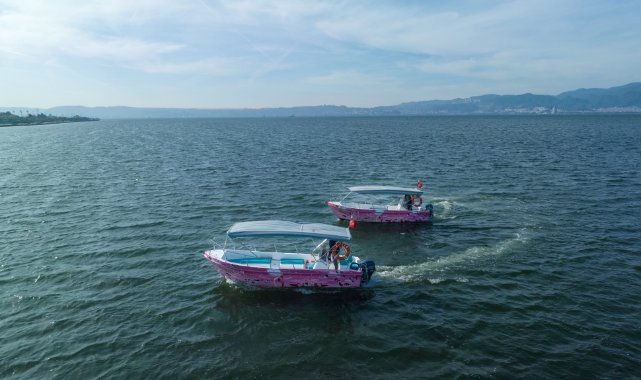 İzDoğa’nın başlattığı Flamingo Yolu turuna ilgi artıyor