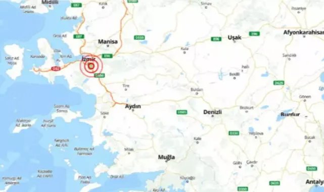 İzmir'de ürküten deprem