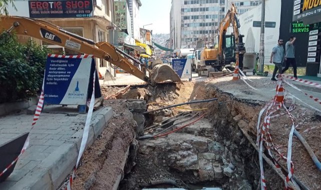 İzmir'deki altyapı çalışmasından tarih çıktı