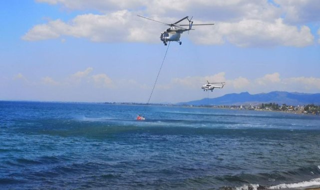 İzmir Dikili'de yangın