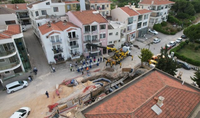 İZSU’dan turizm cennetine bir hizmet daha