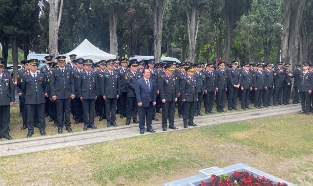Jandarma Teşkilatının 184. kuruluş yıl dönümünde şehitler anıldı