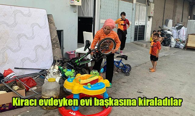 Kiracı evdeyken evi başkasına kiraladılar