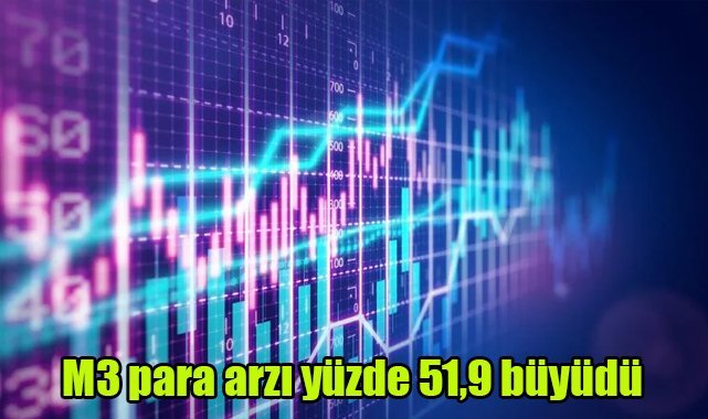 M3 para arzı yüzde 51,9 büyüdü