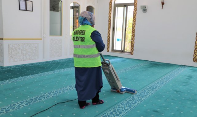 Menderes’te Camiler Bayrama Hazır: Kurban Bayramı’nı en iyi şekilde geçireceğiz