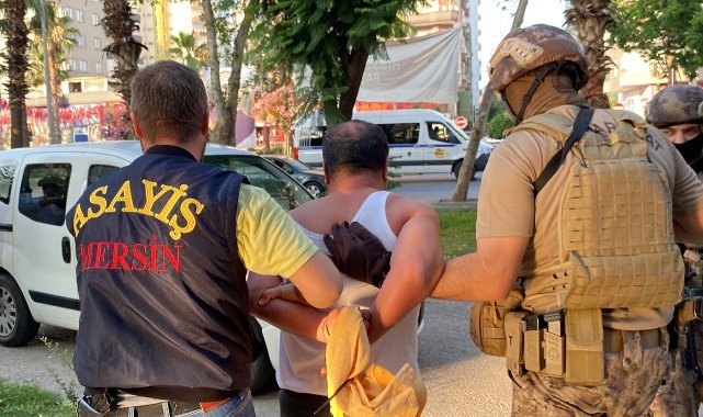 Mersin merkezli 5 ilde organize suç örgütüne operasyon