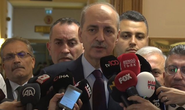 Numan Kurtulmuş, TBMM Başkanlık başvurusu için dilekçesini verdi