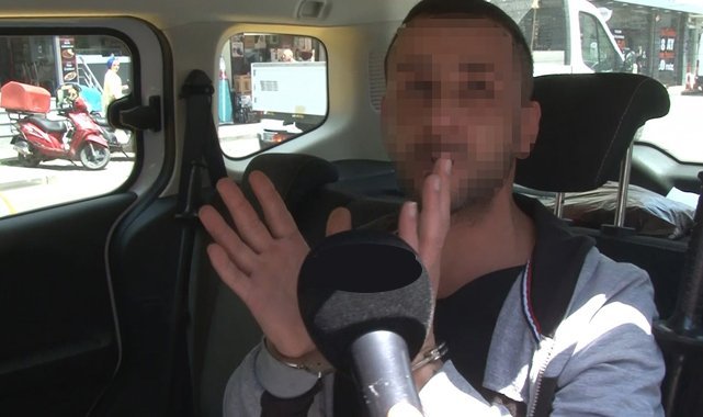 Polise taşla saldıran şahıs adliyeye sevk edildi