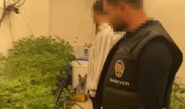 Sera evde polisi şoke eden görüntü