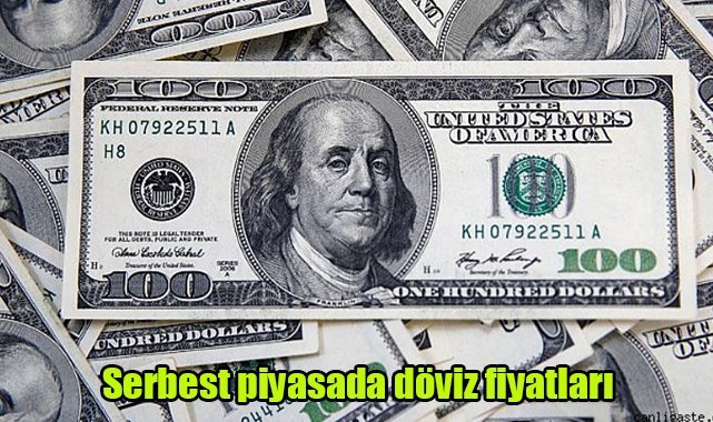 Serbest piyasada döviz fiyatları