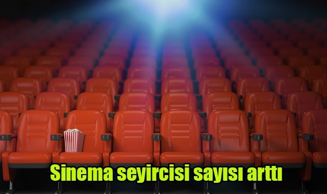 Sinema seyircisi sayısı arttı