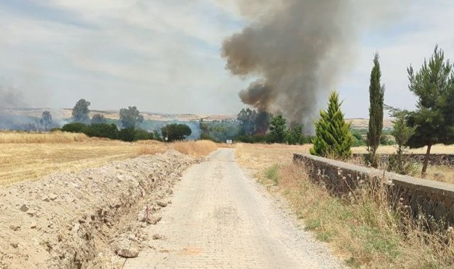 Sınırda yükselen dumanlar korkuttu