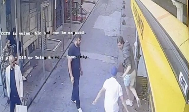 Taksim'de bıçaklanan Rus turistin 3 kişilik gruba sataştığı ortaya çıktı