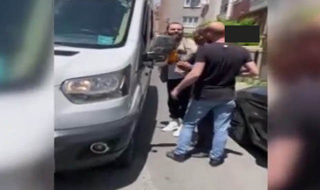 Tartıştığı kuryeye bıçak çekti