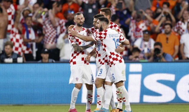 UEFA Uluslar Ligi'nde ilk finalist Hırvatistan