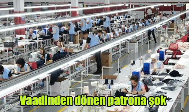 Vaadinden dönen patrona şok