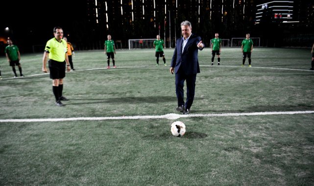 100. Yıl Turnuvası’nın başlama vuruşu Başkan İduğ’dan