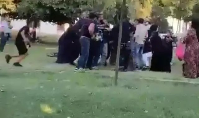 15 kişi birbirine girdi: Sokaklar boks maçını aratmadı