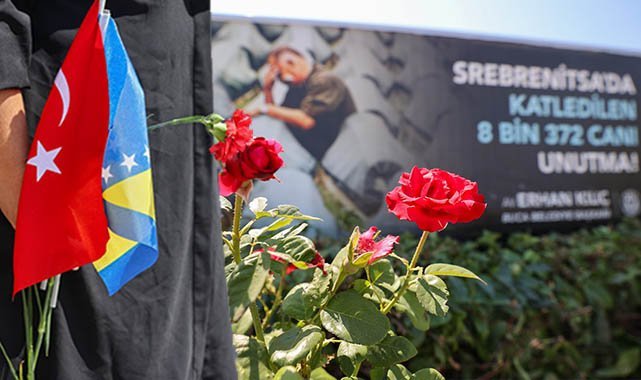28 yıldır dinmeyen acı: Srebrenitsa soykırımı Buca'da unutulmadı
