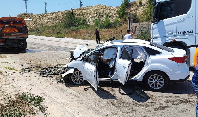 Adana’da trafik kazası