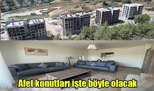 Afet konutları işte böyle olacak