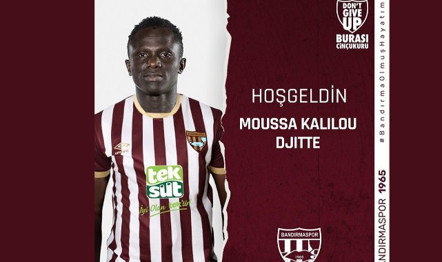 Bandırmaspor, Moussa Kalilou Djitte'yi kadrosuna kattı