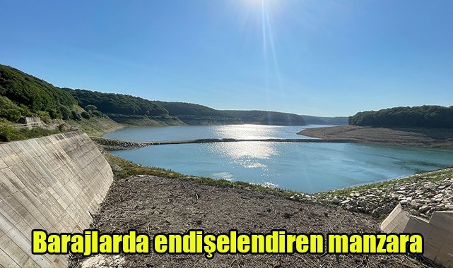 Barajlarda endişelendiren manzara