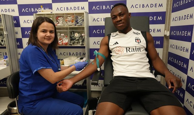 Beşiktaş'ta sağlık kontrolleri devam ediyor