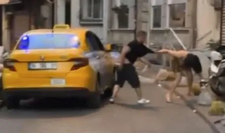 Beyoğlu’nda kadın müşterisini döven taksici konuştu