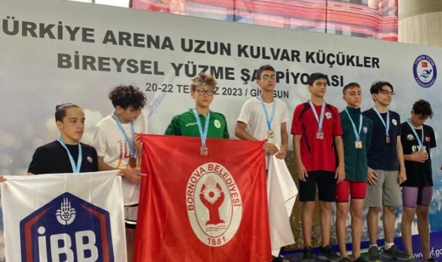 Çamdibi’nden şampiyon çıktı: Genç Arda yüzmede Türkiye ikincisi oldu
