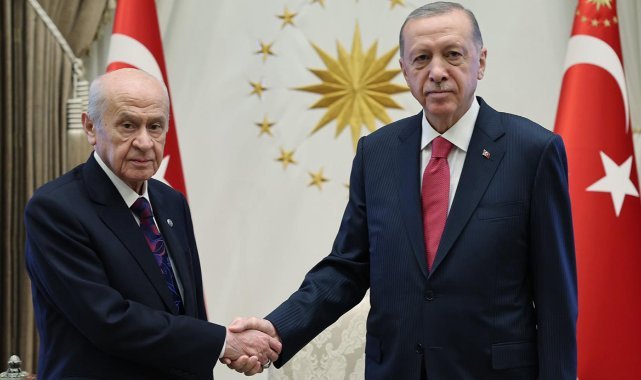 Cumhurbaşkanı Erdoğan, MHP Genel Başkanı Bahçeli ile görüştü