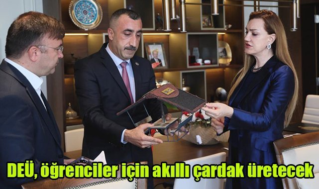 DEÜ, öğrenciler için akıllı çardak üretecek